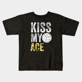 funny volleyball Kids T-Shirt